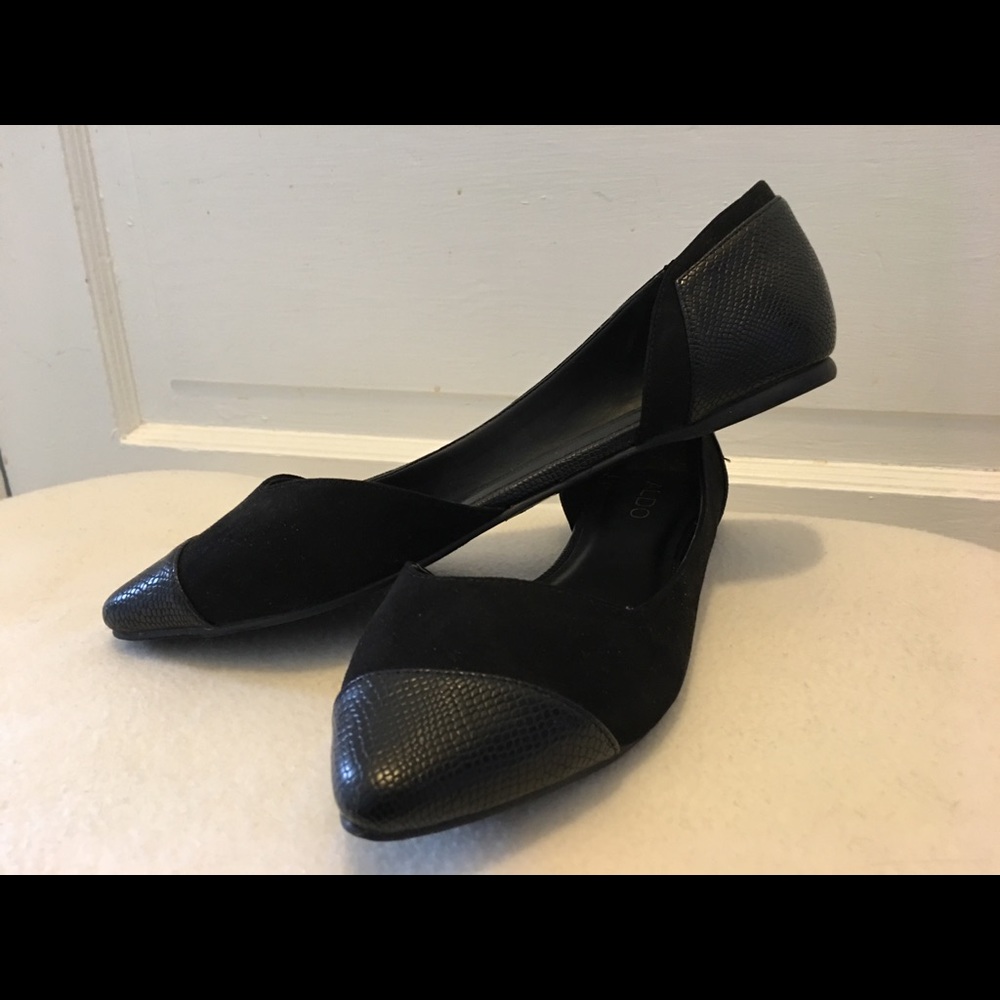 Aldo Black Flats